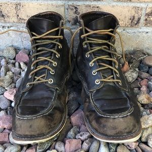 Red wing men’s brown leather boots | size 11 US